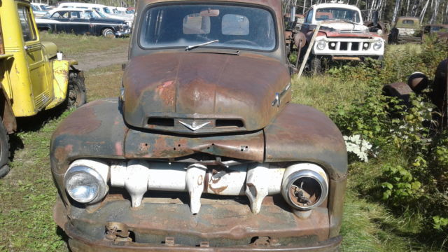 1951-ford-f1-panel-truck-complete-flat-head-v8-patina-rat-rod-f1-f100-no-reserve-5